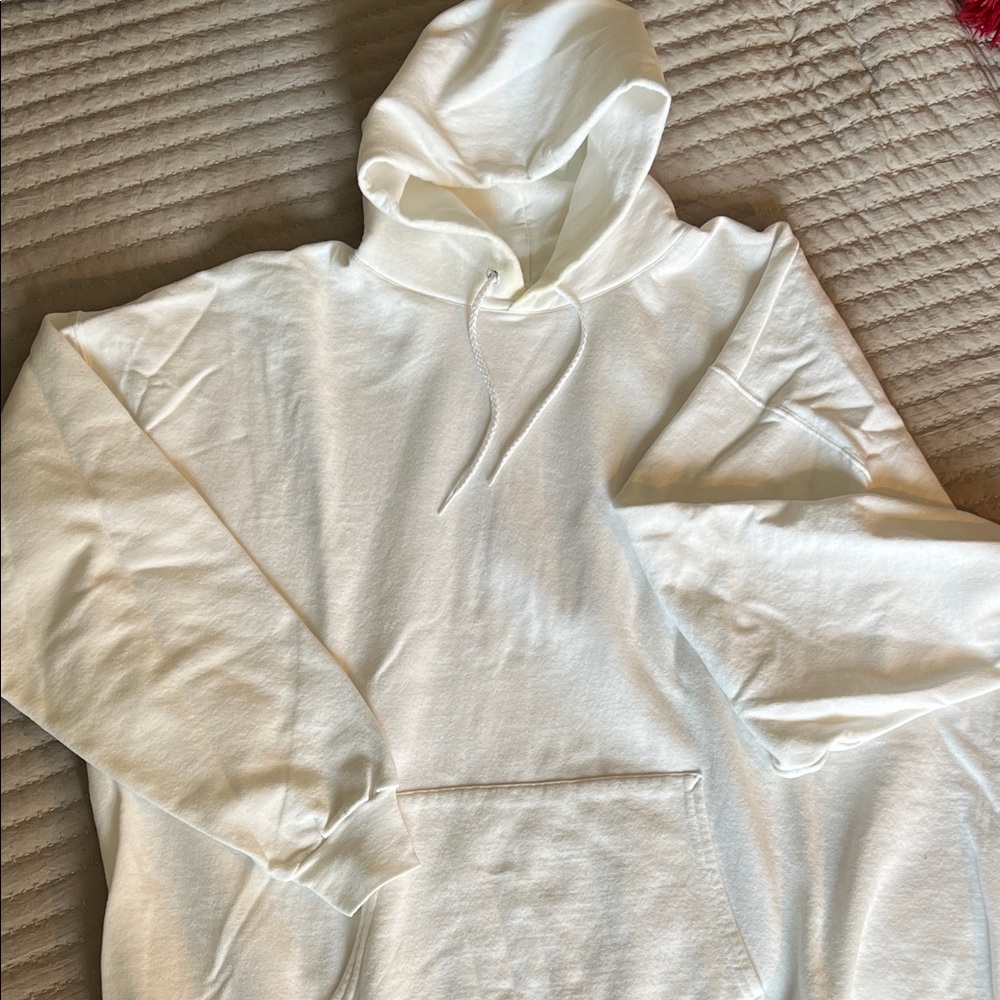 Classic White Hoodie for Men
